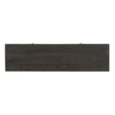  Coast2Coast Umbriel 97524 Grey and Black Transitional Four Door Credenza IMAGE 5