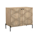  Coast2Coast Narvi 97527 Light Brown Transitional Two Door Cabinet IMAGE 1