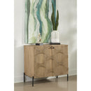  Coast2Coast Narvi 97527 Light Brown Transitional Two Door Cabinet IMAGE 7