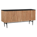  Coast2Coast Easton 97535 Farmhouse Four Door Credenza IMAGE 1