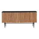  Coast2Coast Easton 97535 Farmhouse Four Door Credenza IMAGE 2
