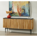  Coast2Coast Easton 97535 Farmhouse Four Door Credenza IMAGE 5