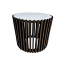  Coast2Coast Chandler 97540 Natural and Black Farmhouse End Table IMAGE 1