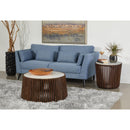  Coast2Coast Chandler 97540 Natural and Black Farmhouse End Table IMAGE 5