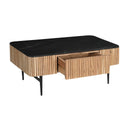  Coast2Coast Easton 97541 Farmhouse One Drawer Cocktail Table IMAGE 4