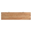  Coast2Coast Easton 97542 Natural and Black Farmhouse Four Door Credenza IMAGE 5