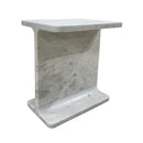  Coast2Coast Dione 97554 White Transitional Accent Table IMAGE 1