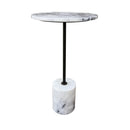  Coast2Coast Pandia 97555 Black & White Transitional Accent Table IMAGE 1