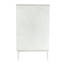  Coast2Coast Cloudfield 97559 Weathered White Coastal Three Door Credenza IMAGE 3