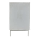  Coast2Coast Cloudfield 97560 Weathered White Coastal Two Door Cabinet IMAGE 3