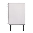  Coast2Coast Ganawick 97570 White Transitional Four Door Credenza IMAGE 3