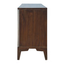  Coast2Coast Ogallala 97583 Distressed Brown and Tan Transitional Three Door Credenza IMAGE 3