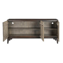  Coast2Coast Ogallala 97583 Distressed Brown and Tan Transitional Three Door Credenza IMAGE 5
