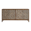  Coast2Coast Artesia 97586 Multicolor Transitional Four Door Credenza IMAGE 2