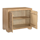  Coast2Coast Carraabelle 97587 Carrabelle Light Natural Coastal Two Door Cabinet IMAGE 4