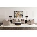  Coaster Furniture Townsend 504754 Chenille Upholstered Rolled Arm Sofa - Latte IMAGE 9