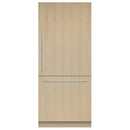  Fisher & Paykel 36-inch, 19.2 cu. ft. Integrated Bottom Freezer Refrigerator RS3684WRUVE1 IMAGE 1