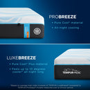  Tempur-Pedic Tempur-LuxeBreeze® Firm Mattress (Split King) IMAGE 7