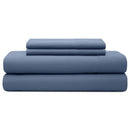  Weekender Double-Brushed Microfiber Sheet Set WK90KKCHMS1 - Split King/Charcoal IMAGE 2