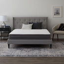  Weekender 10" Hybrid Bonnell Spring Gel Memory Foam Mattress - Full/Gray IMAGE 5