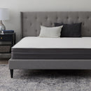  Weekender 10" Hybrid Bonnell Spring Gel Memory Foam Mattress - Full/Gray IMAGE 7