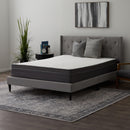  Weekender 12" Hybrid Bonnell Spring Gel Memory Foam Mattress - Twin/Gray IMAGE 6