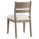  Coaster Furniture Cornelia 107442 Wood Dining Side Chair - Coastal Grey IMAGE 5