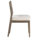  Coaster Furniture Cornelia 107442 Wood Dining Side Chair - Coastal Grey IMAGE 8