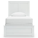  Signature Design by Ashley Bostwick Shoals B139B41 Twin Panel Bed IMAGE 2