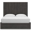  Signature Design by Ashley Fraluna B3370B9 King Panel Storage Bed IMAGE 2