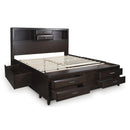  Signature Design by Ashley Vanmore B479B7 California King Storage Bed IMAGE 2