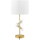  Coaster Furniture Kingsley 920238 30-inch Drum Shade Table Lamp - Gold IMAGE 5