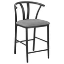  Coaster Furniture Dolman 105549 Counter Height Dining Side Chair - Grey IMAGE 1