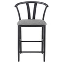  Coaster Furniture Dolman 105549 Counter Height Dining Side Chair - Grey IMAGE 3