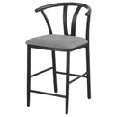  Coaster Furniture Dolman 105549 Counter Height Dining Side Chair - Grey IMAGE 4