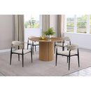 Coaster Furniture Bradbury 107350 Round 48-inch Wood Top Dining Table - Natural IMAGE 4