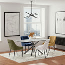  Coaster Furniture Mayette 107772 Upholstered Dining Side Chair - Olive IMAGE 9