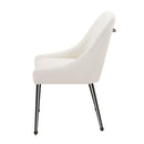 Coaster Furniture Mayette 107802 Upholstered Dining Side Chair - Ivory IMAGE 4