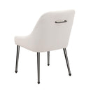  Coaster Furniture Mayette 107802 Upholstered Dining Side Chair - Ivory IMAGE 5
