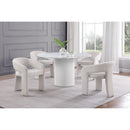  Coaster Furniture Eudora 108186 Boucle Upholstered Dining Side Chair - Cream IMAGE 9