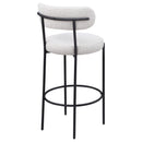 Coaster Furniture Viola 108189 Boucle Upholstered Bar Chair - Cream IMAGE 7
