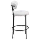  Coaster Furniture Viola 108189 Boucle Upholstered Bar Chair - Cream IMAGE 8