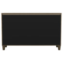  Coaster Furniture Matisse 108315 4-Drawer Sideboard Buffet Cabinet - Light Brown IMAGE 8