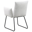  Coaster Furniture Ackland 108492 pholstered Dining Side Chair - Light Grey IMAGE 6