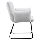  Coaster Furniture Ackland 108492 pholstered Dining Side Chair - Light Grey IMAGE 8