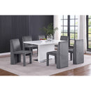  Coaster Furniture Tordera 108512 Velvet Upholstered Dining Side Chair - Grey IMAGE 10