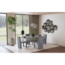  Coaster Furniture Tordera 108512 Velvet Upholstered Dining Side Chair - Grey IMAGE 11