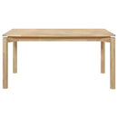  Coaster Furniture Parkridge 108551 59-inch Rectangular Dining Table - White Washed IMAGE 3