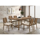  Coaster Furniture Crestmore 108572 Dining Chair - Upholstered Seat Walnut IMAGE 9