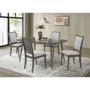  Coaster Furniture Onslow 108622 Upholstered Dining Side Chair - Dark Brown IMAGE 9